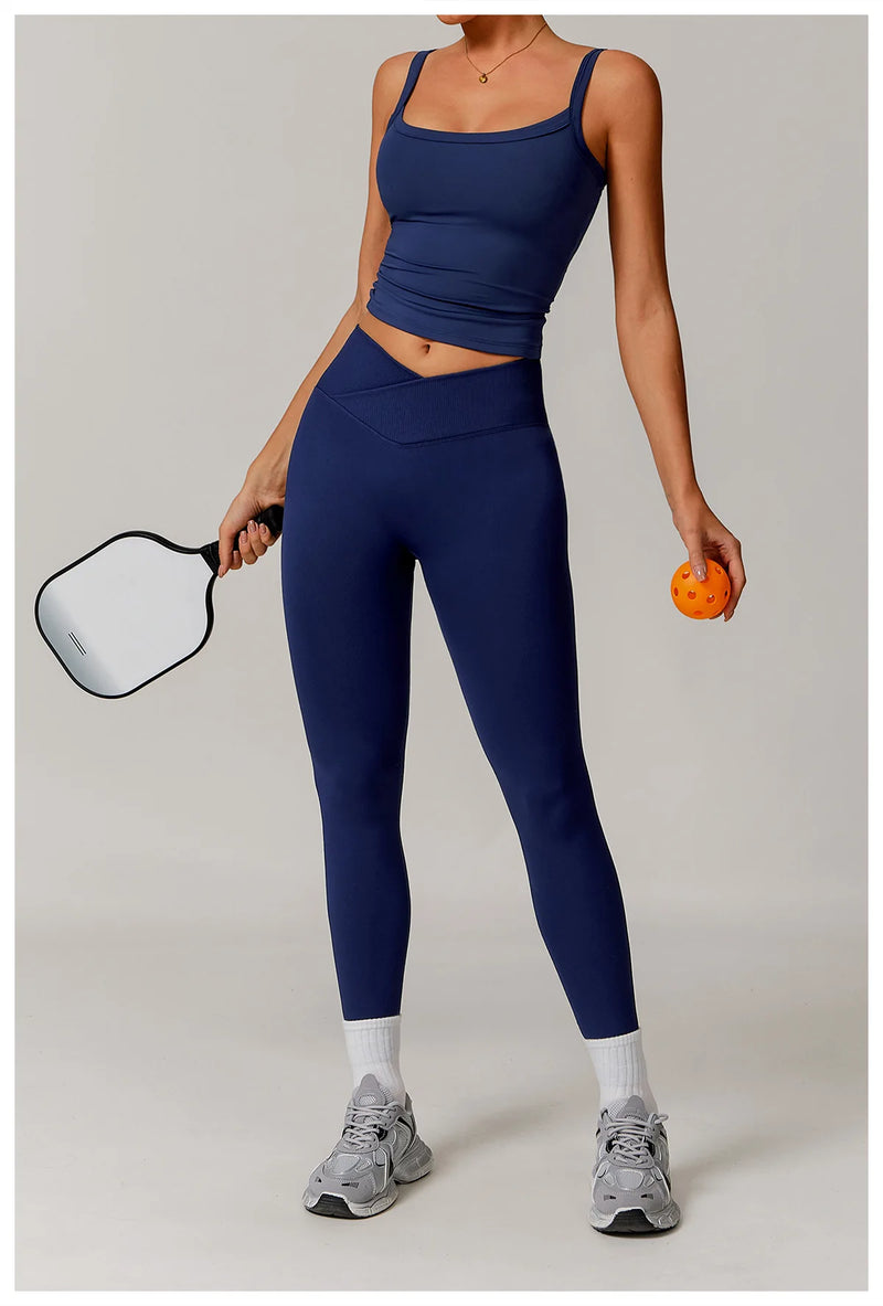 Square Neck Active Tank Top