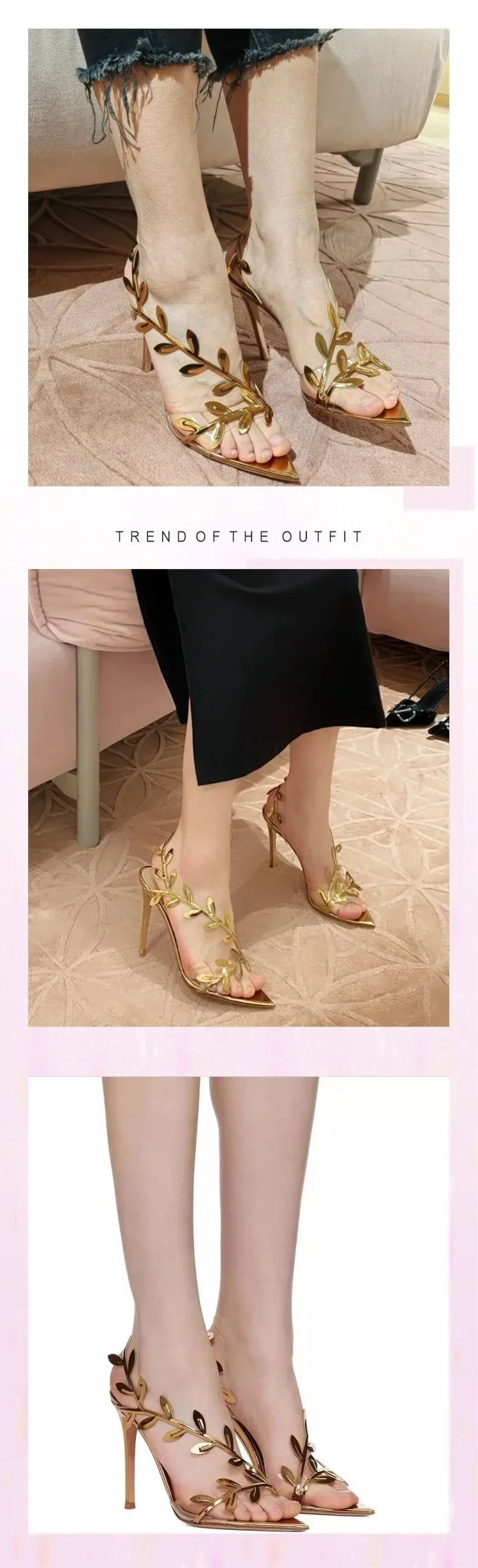 Laurel Elegance Heels