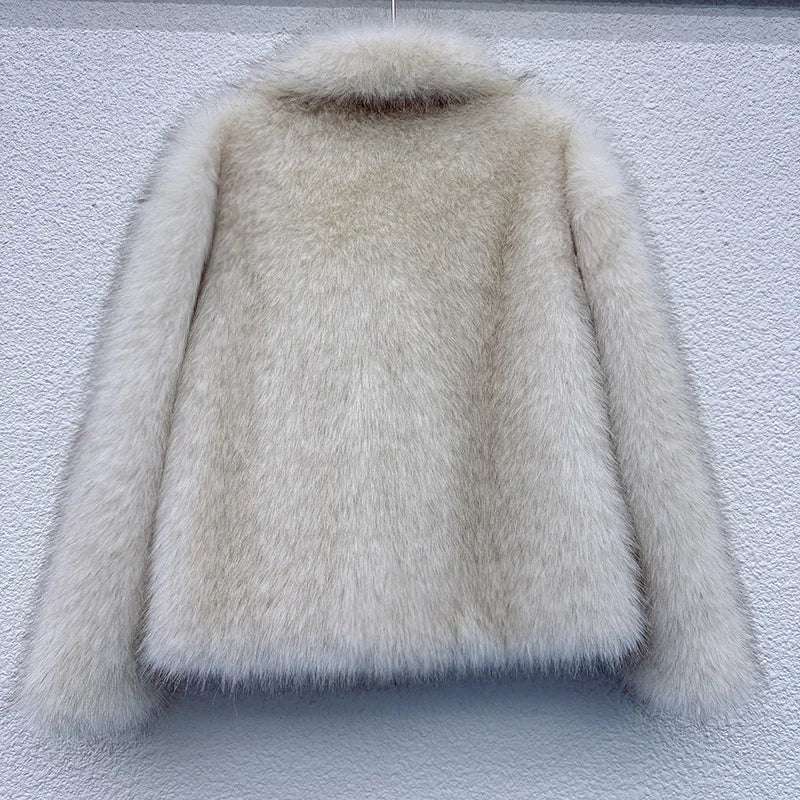 Luxe Harmony Fur Coat