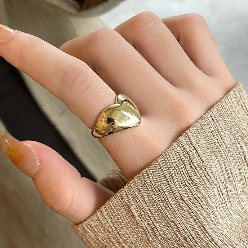 Chunky Heart Ring