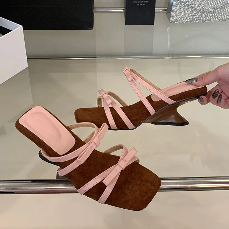 Strappy Block Heel Sandals