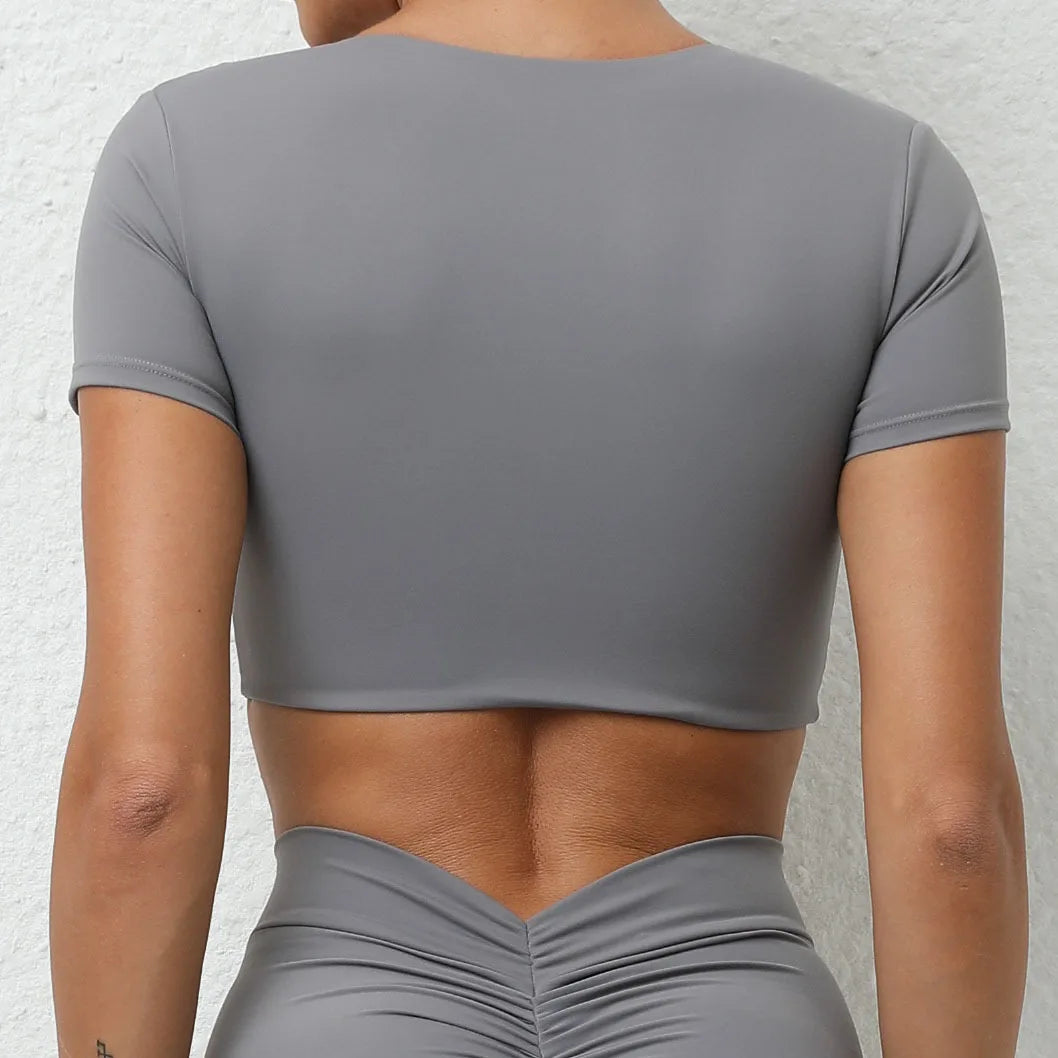 TwistFront Crop Tee