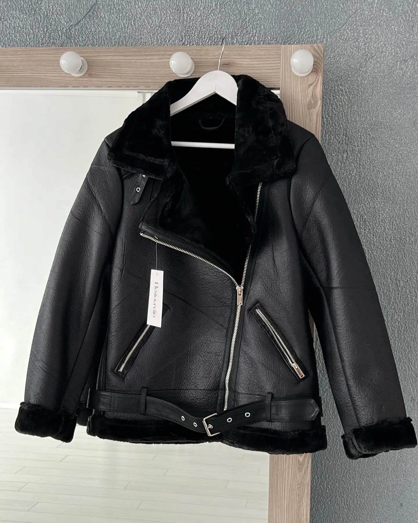 Urban Luxe Shearling Jacket