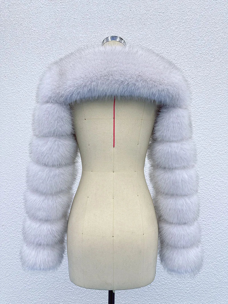 Luxe Shoulder Fur Bolero