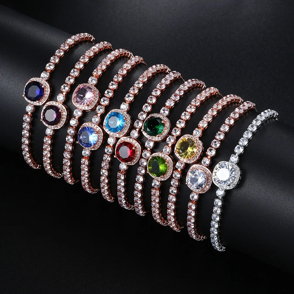 Elegant Crystal Tennis Bracelet