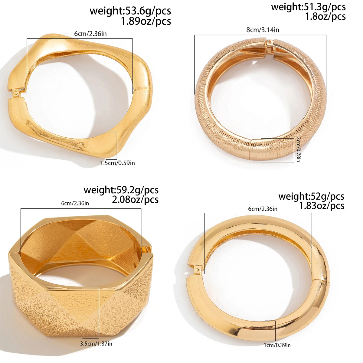 Bold Statement Bracelets