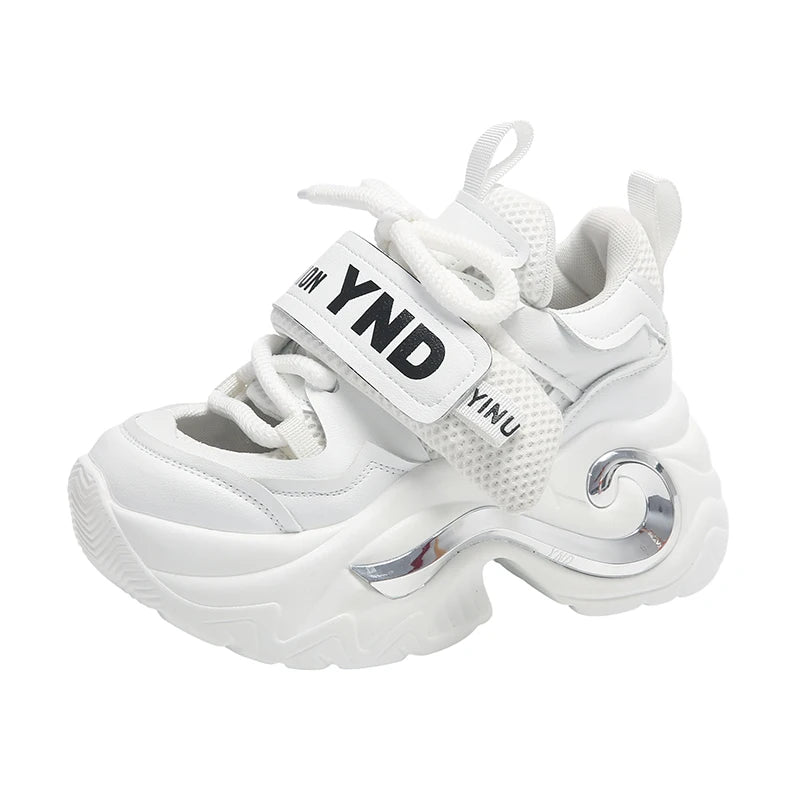 Metallic Arch Platform Sneakers