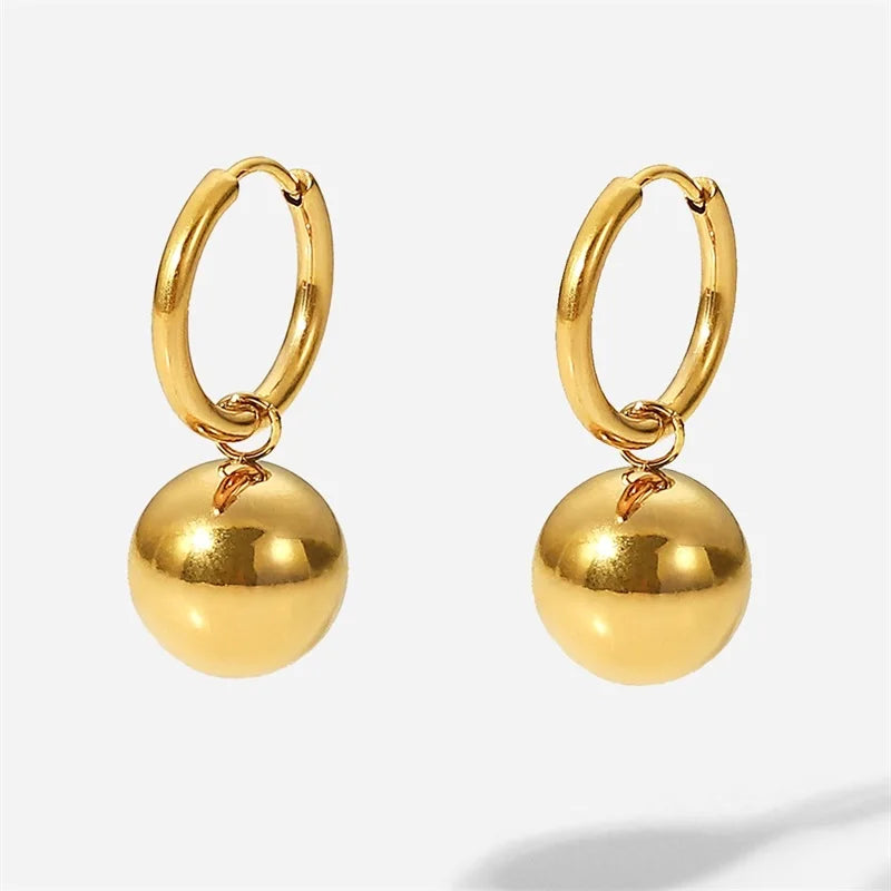 Golden Sphere Jewelry Set