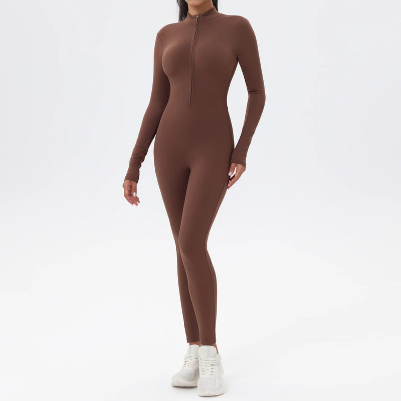 Flex Motion Zip Jumpsuit
