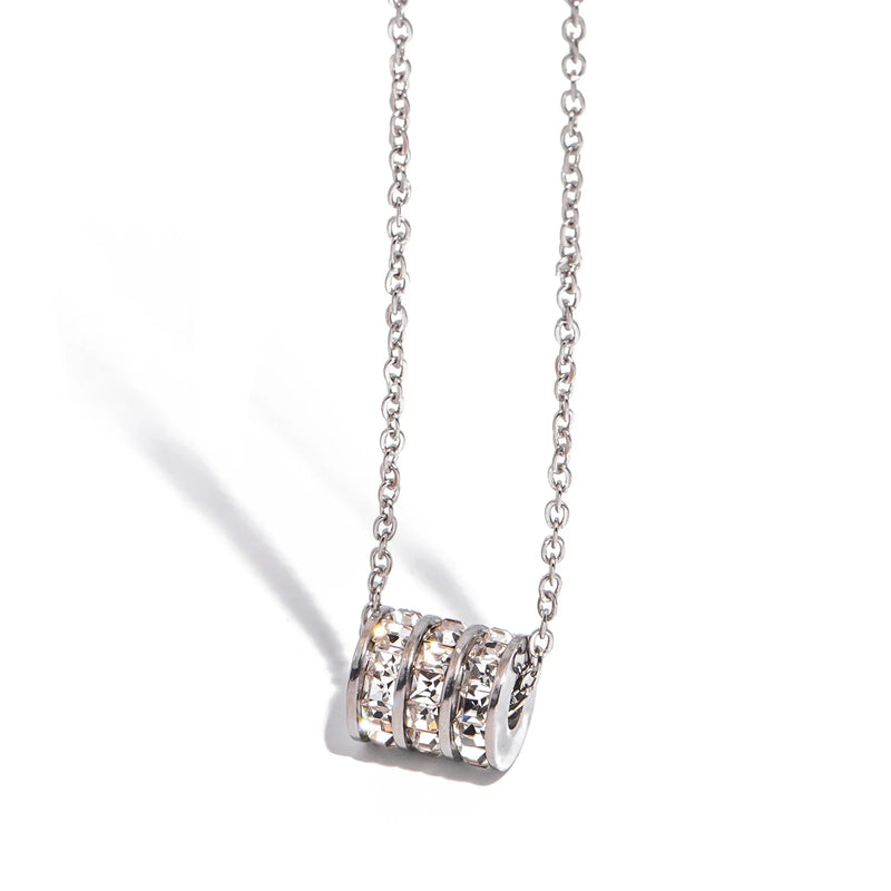 Cylinder Pendant Necklace