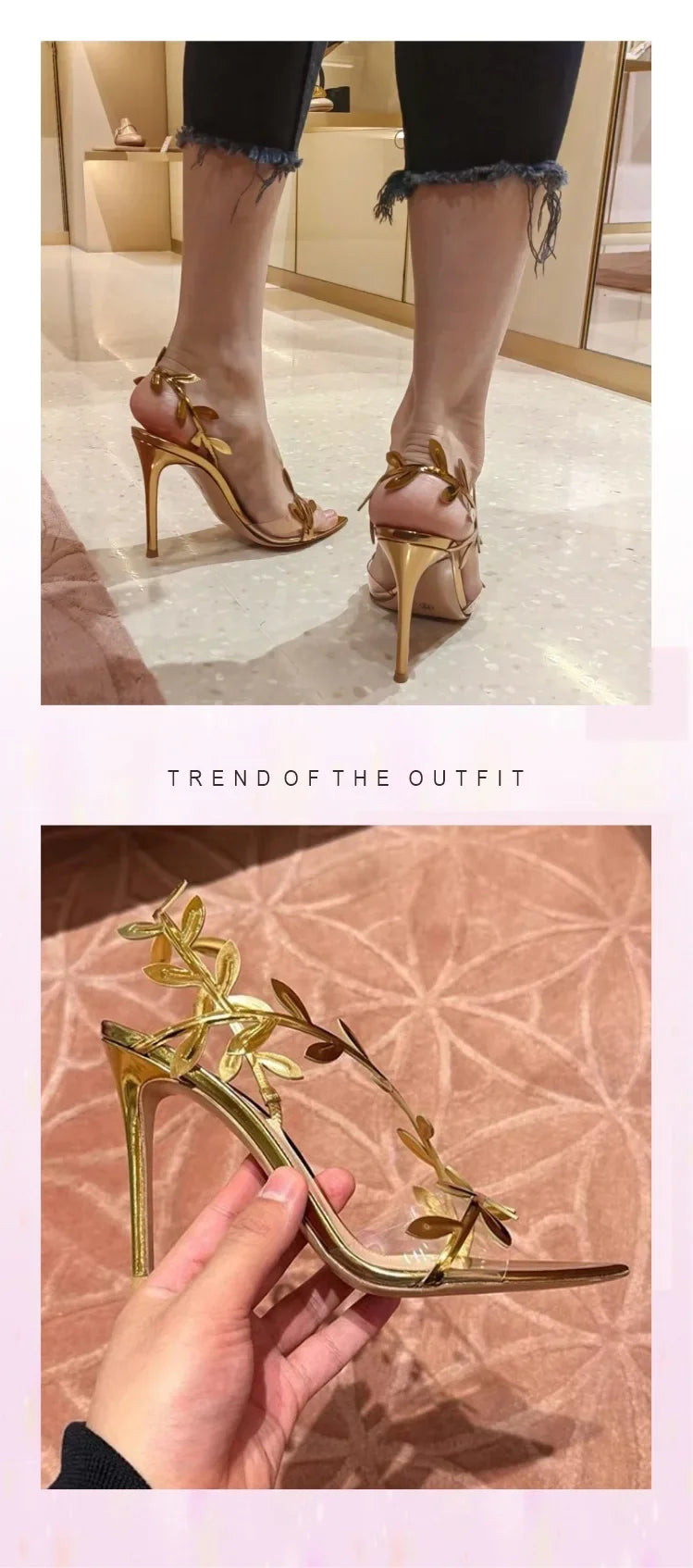Laurel Elegance Heels