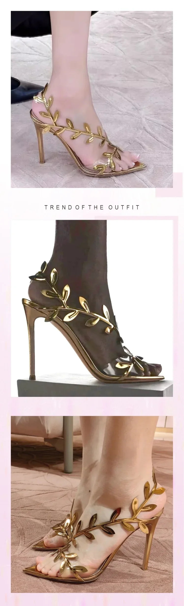 Laurel Elegance Heels