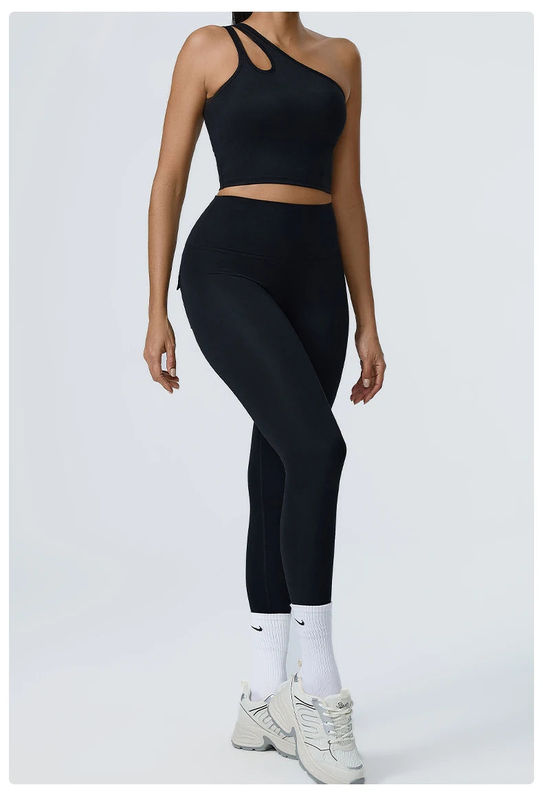 Seamless High-Waisted Leggings Set