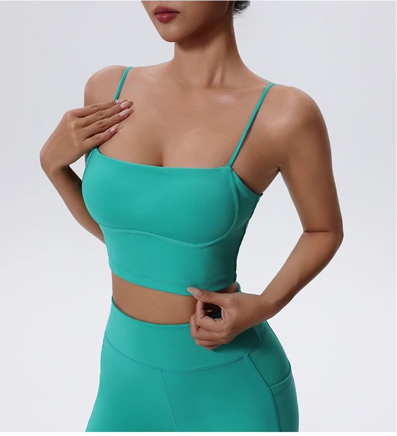 Flex Strappy Crop Top