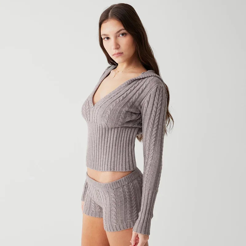 Cozy Knit Lounge Set