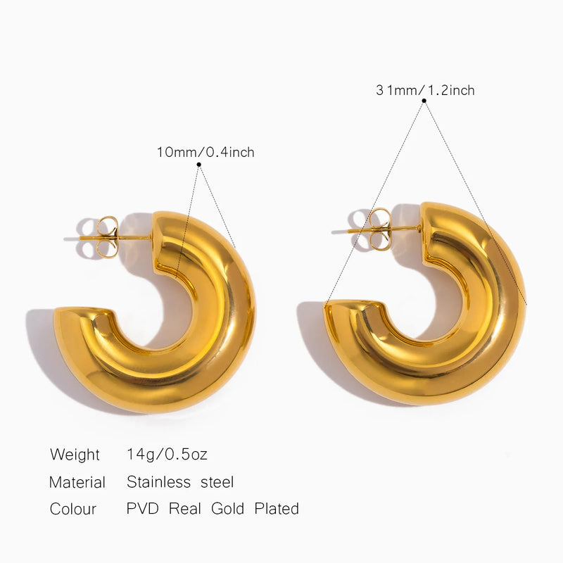 Solis Hoop Earrings