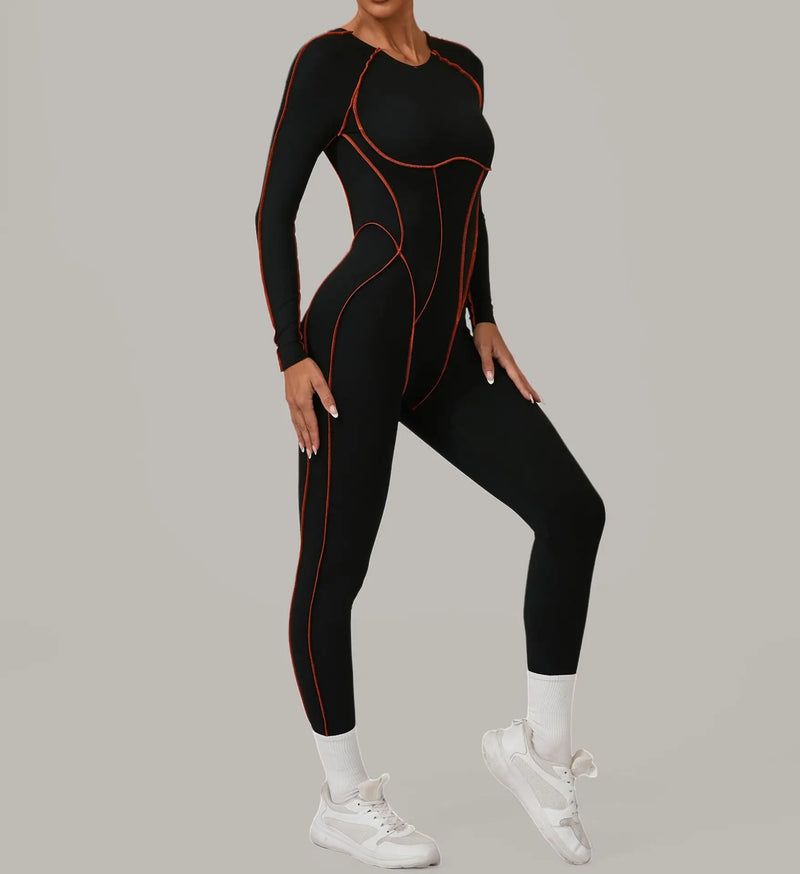 Contour Long Sleeve Jumpsuit