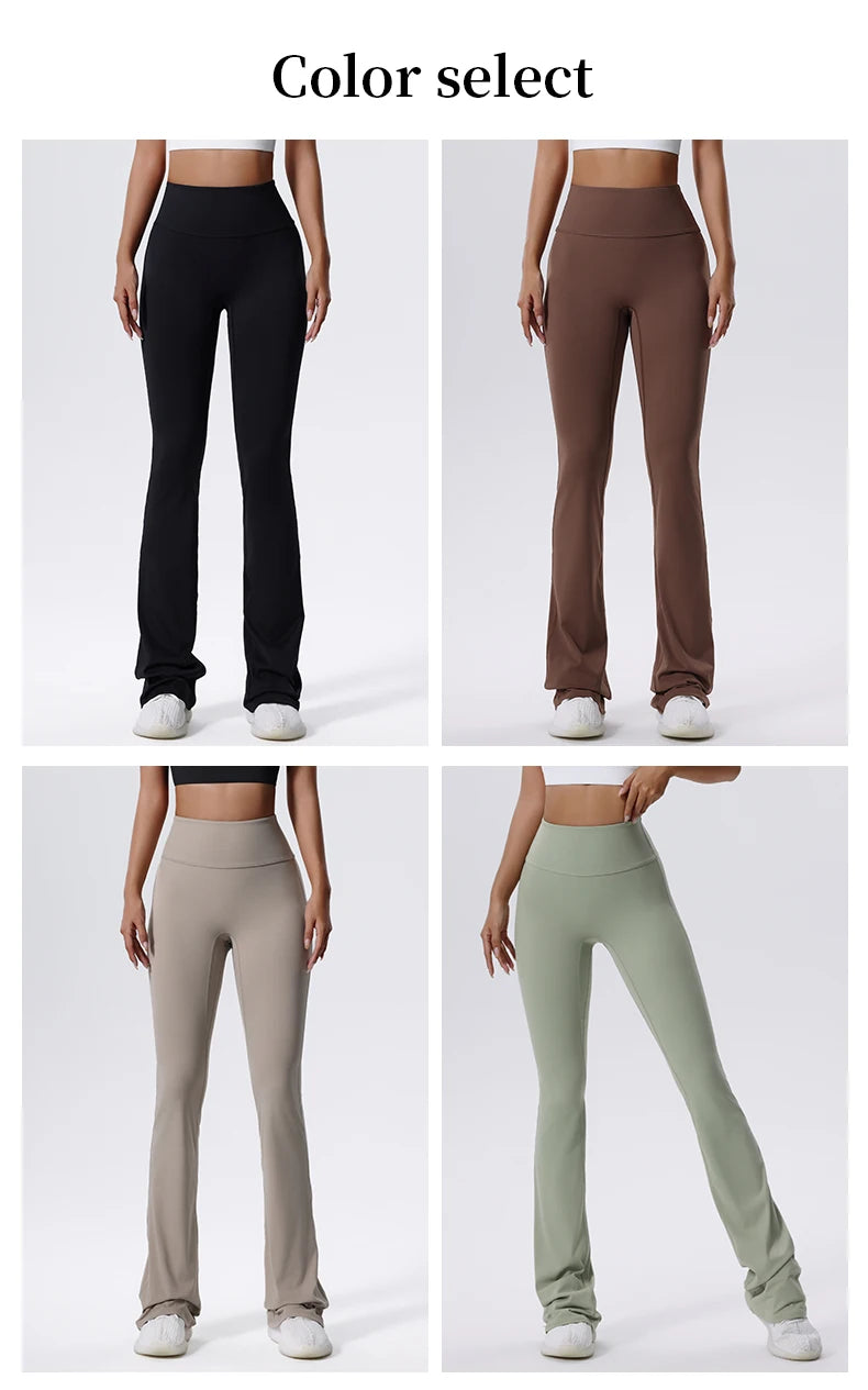 High-Waist Flare Leggings