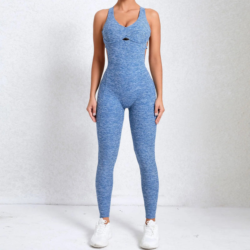 One-Piece Workout Jumpsuit