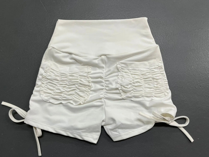 High Waist Scrunch Workout Shorts