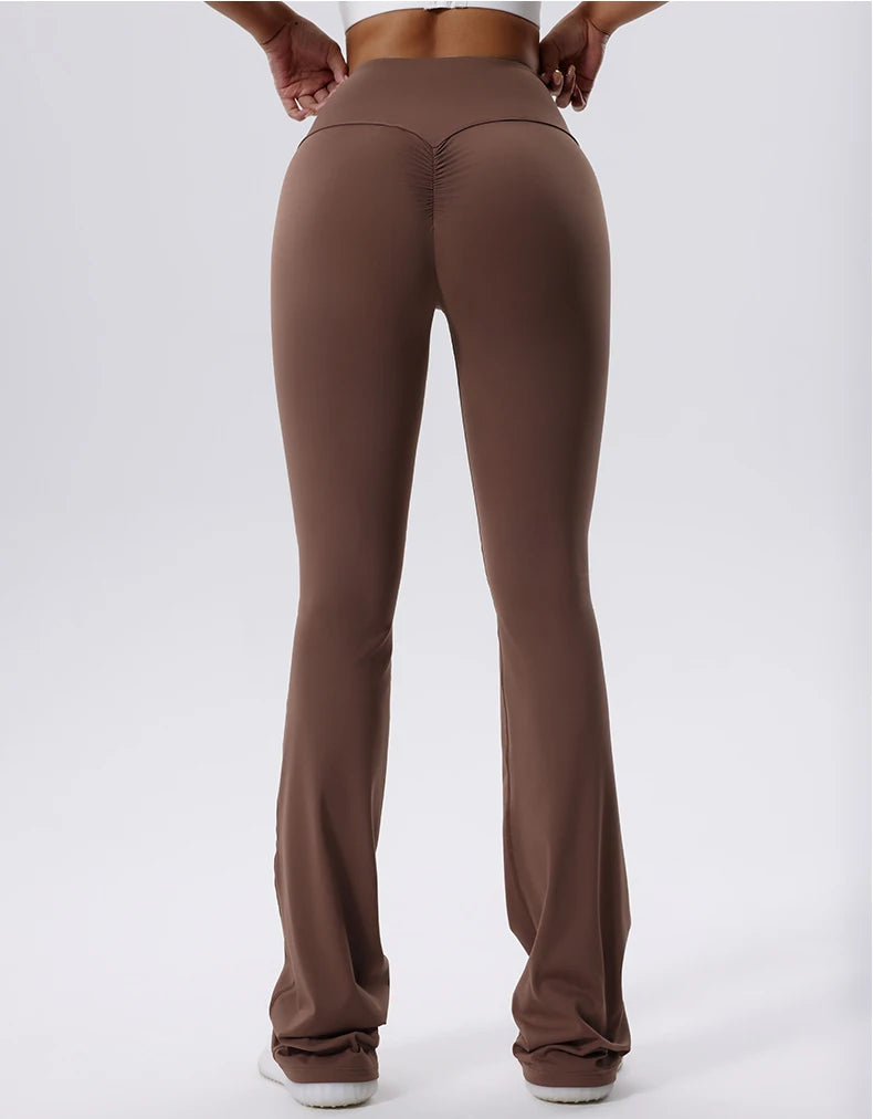 High-Waist Flare Leggings