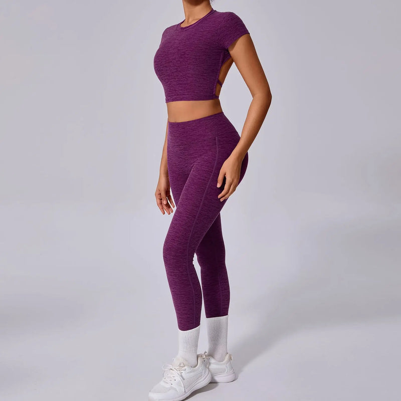 Seamless High-Waist Training Leggings
