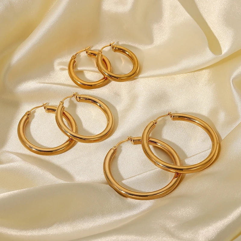 Classic Hoop Earring Set