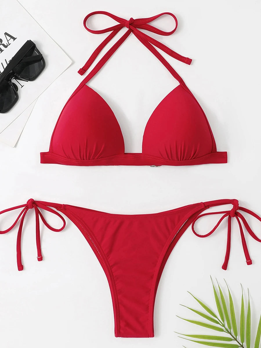 Classic Triangle Tie Bikini