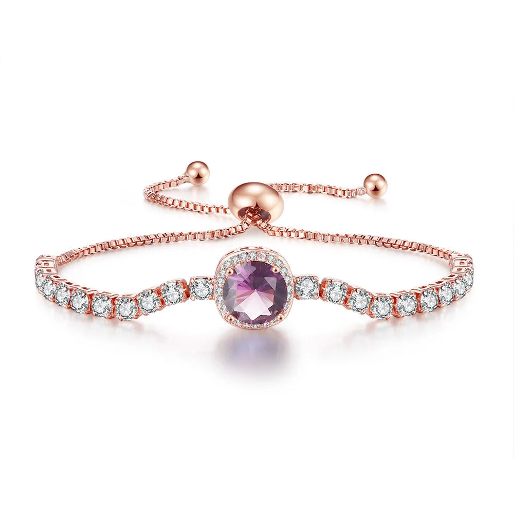 Elegant Crystal Tennis Bracelet