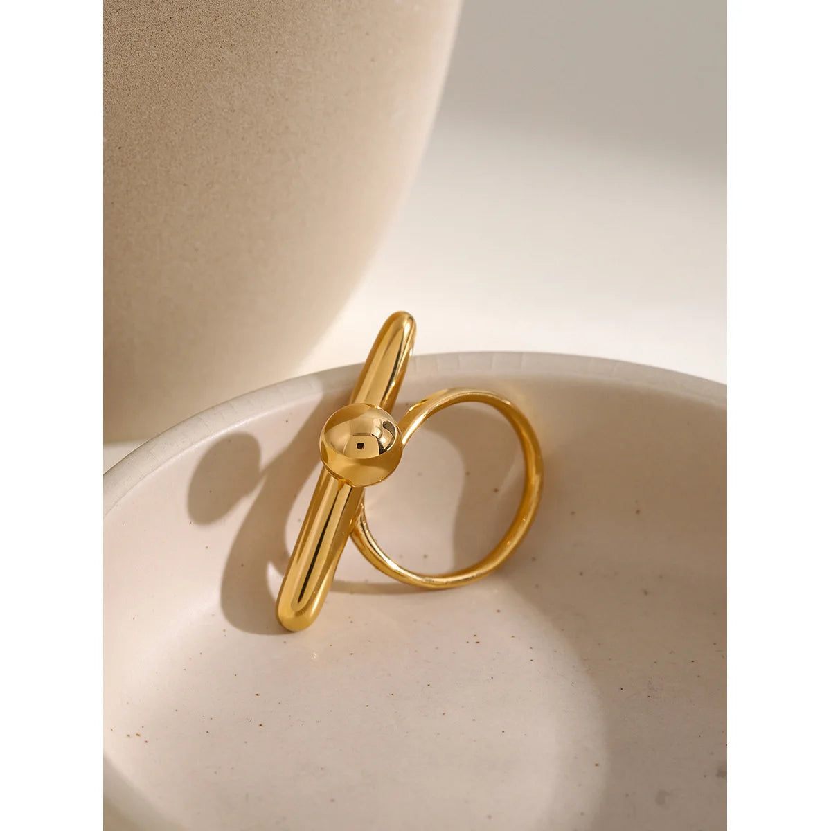 Modern Orbit Statement Ring