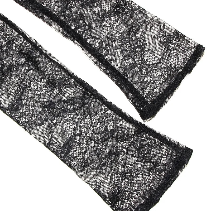 Long Sleeve Lace Maxi Dress