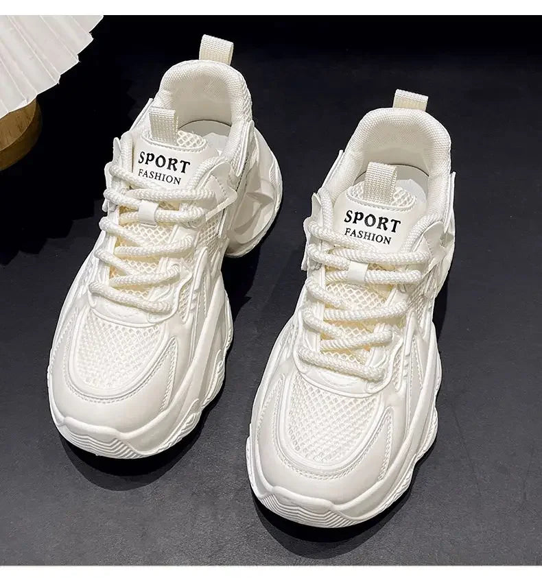 Chunky Wave Sole Sneakers