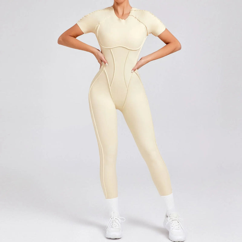 Seamless Sculpt Short Sleeve Jumpsuit