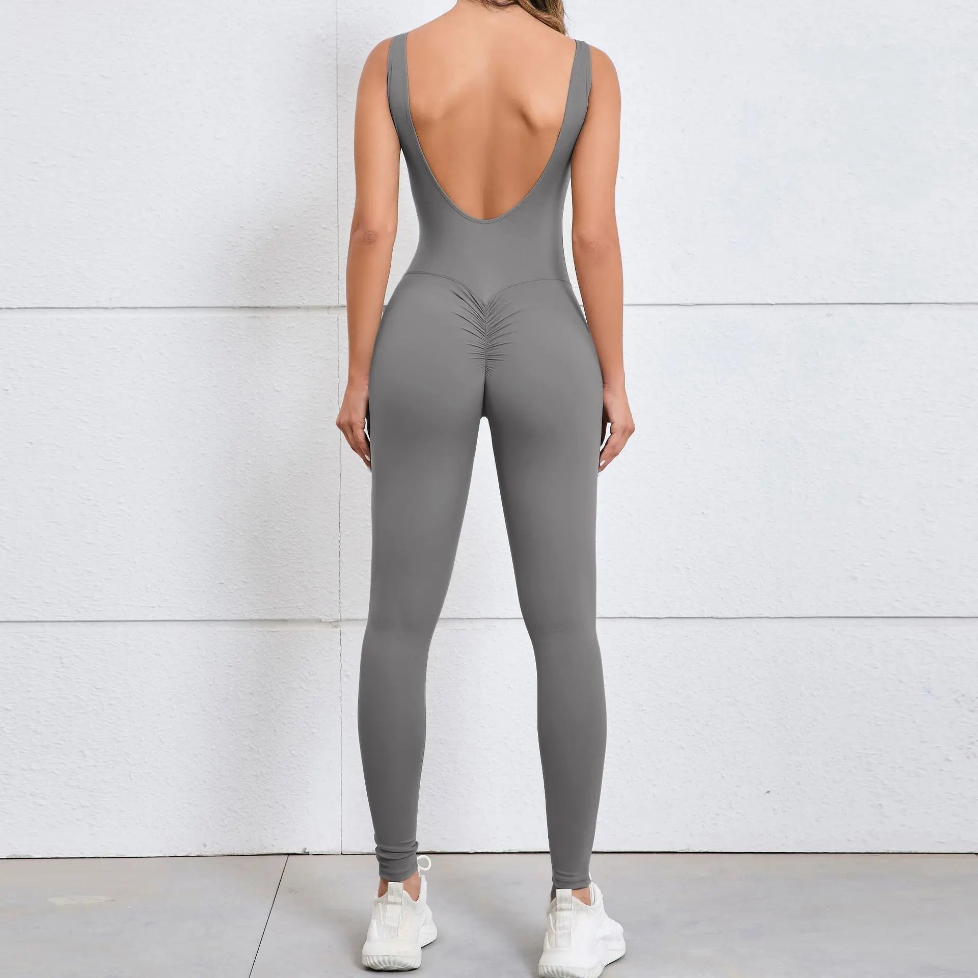 Women’s Backless Fitness Romper
