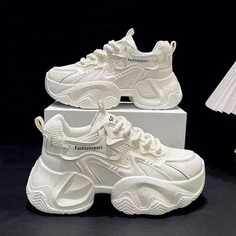 Chunky Wave Sole Sneakers