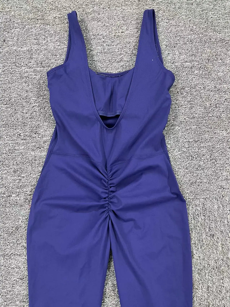 Women’s Backless Fitness Romper