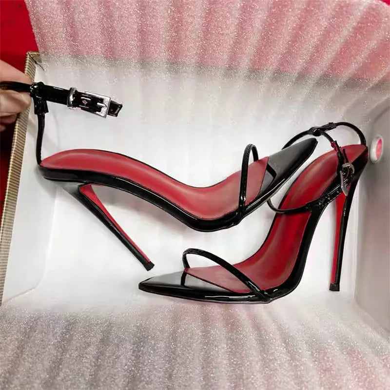 Strappy Stiletto Sandals