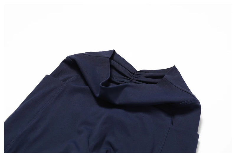 Square Neck Long Sleeve Leggings Set