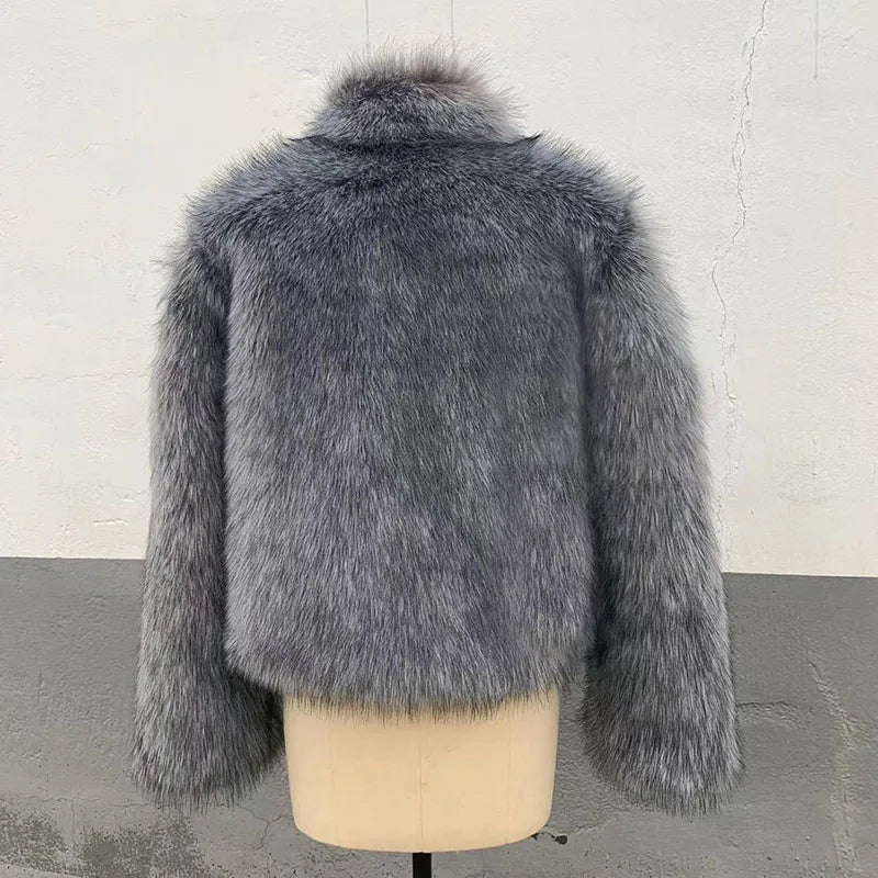 Frosted Elegance Coat