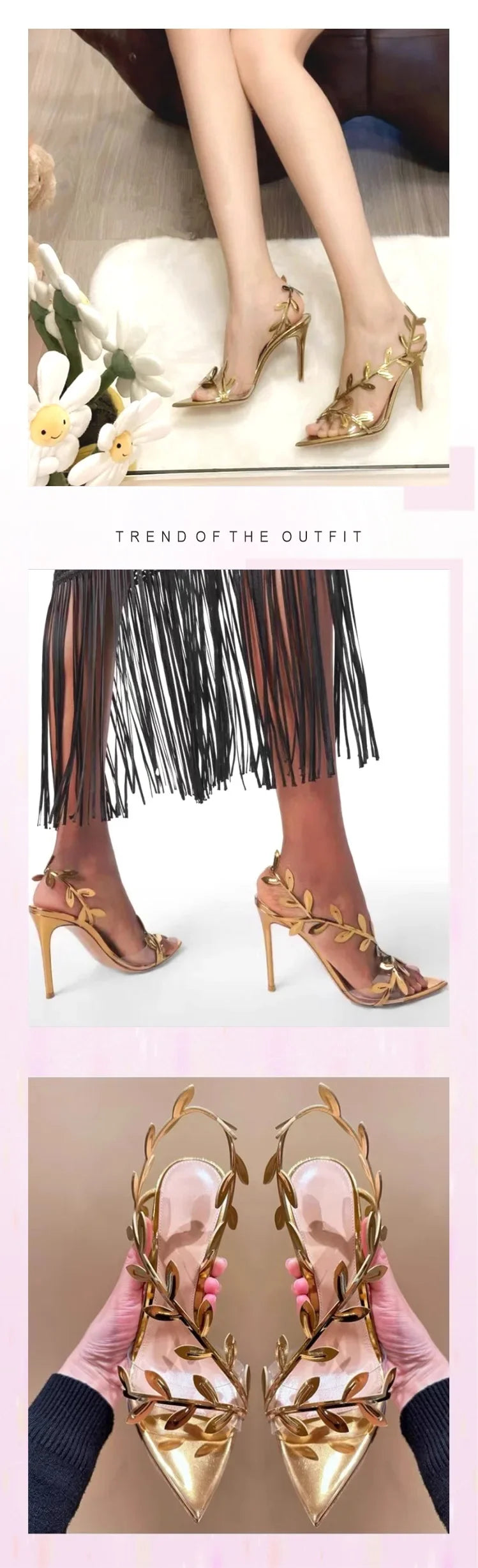 Laurel Elegance Heels
