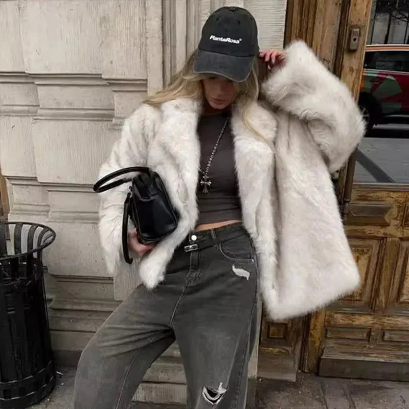 Luxe Harmony Fur Coat