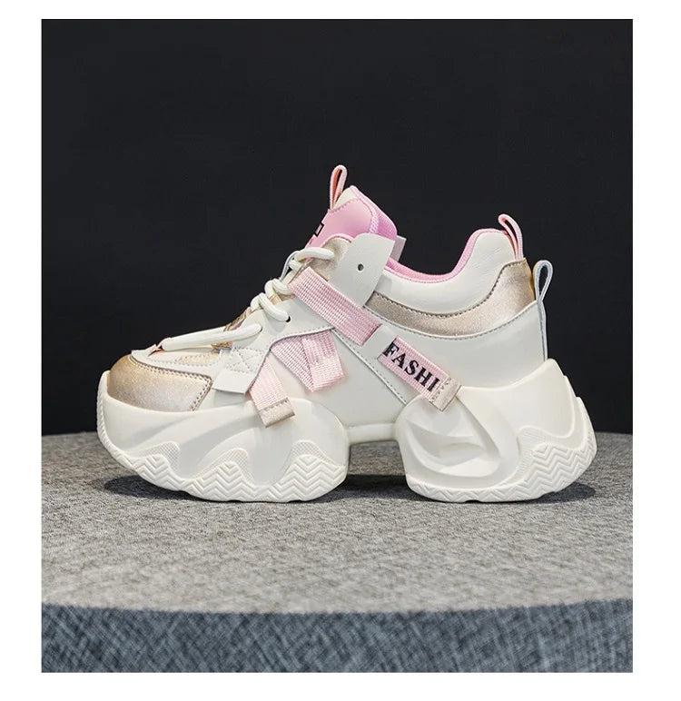 Chunky Contrast Street Sneakers