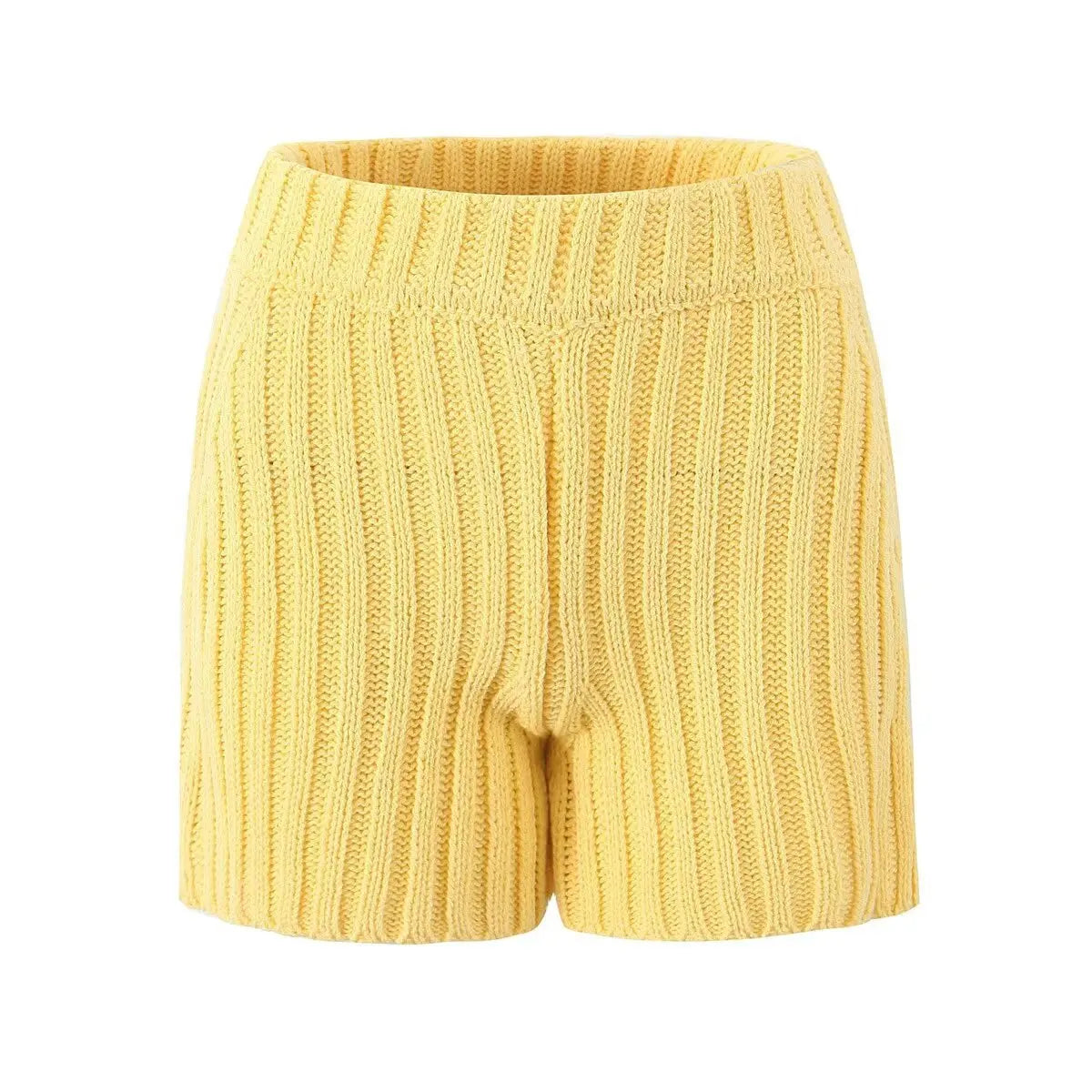 Cozy Knit Sweater & Shorts Set