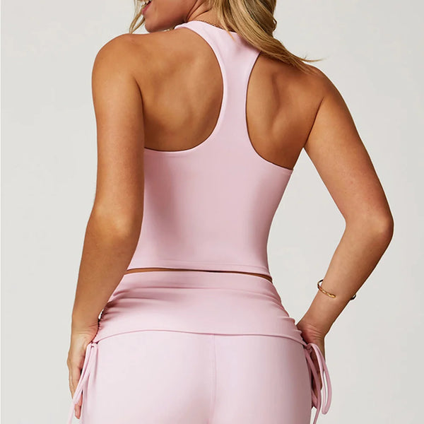 V-Neck Sport Crop Top