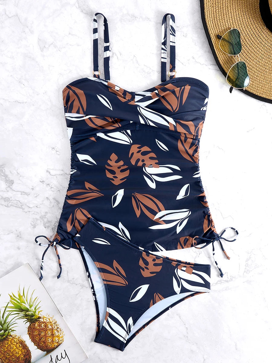 Tropical Escape Tankini Set
