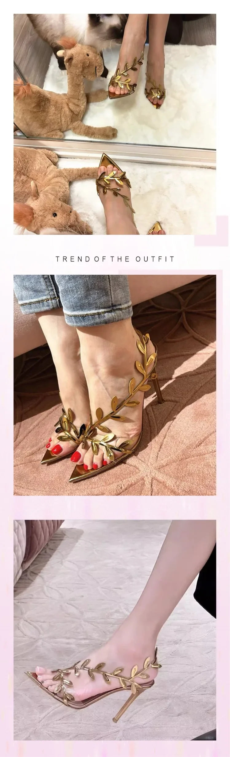 Laurel Elegance Heels