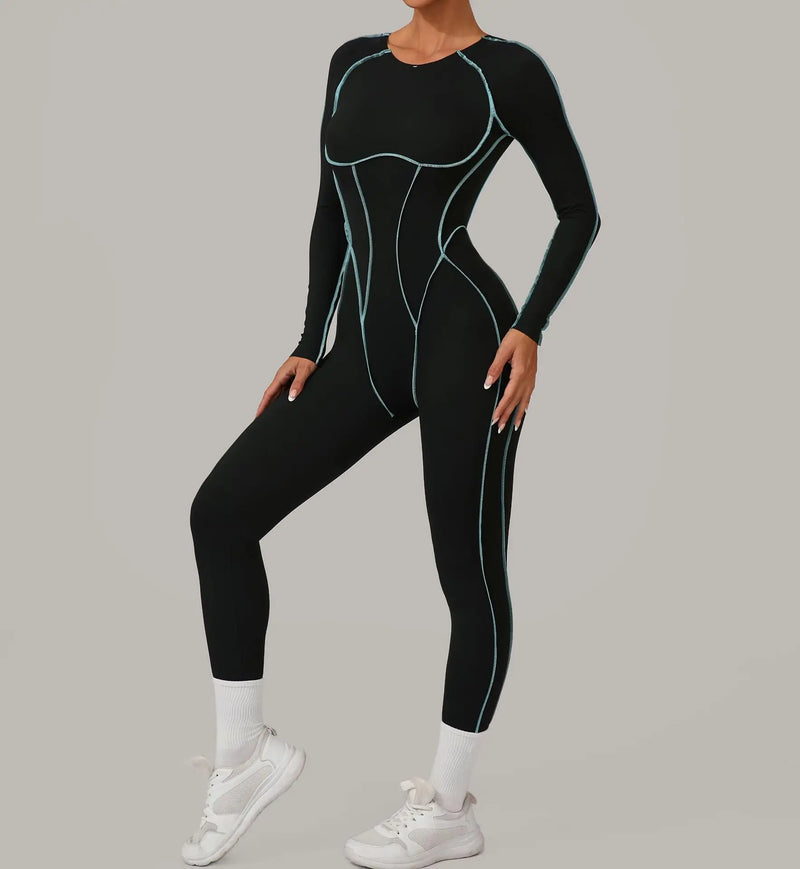Contour Long Sleeve Jumpsuit