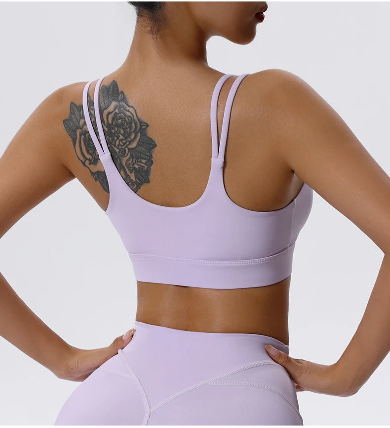 Cross-Strap Sports Bra