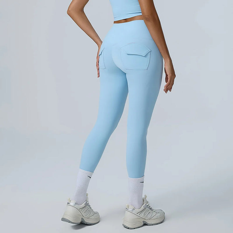 Seamless High-Waisted Leggings Set