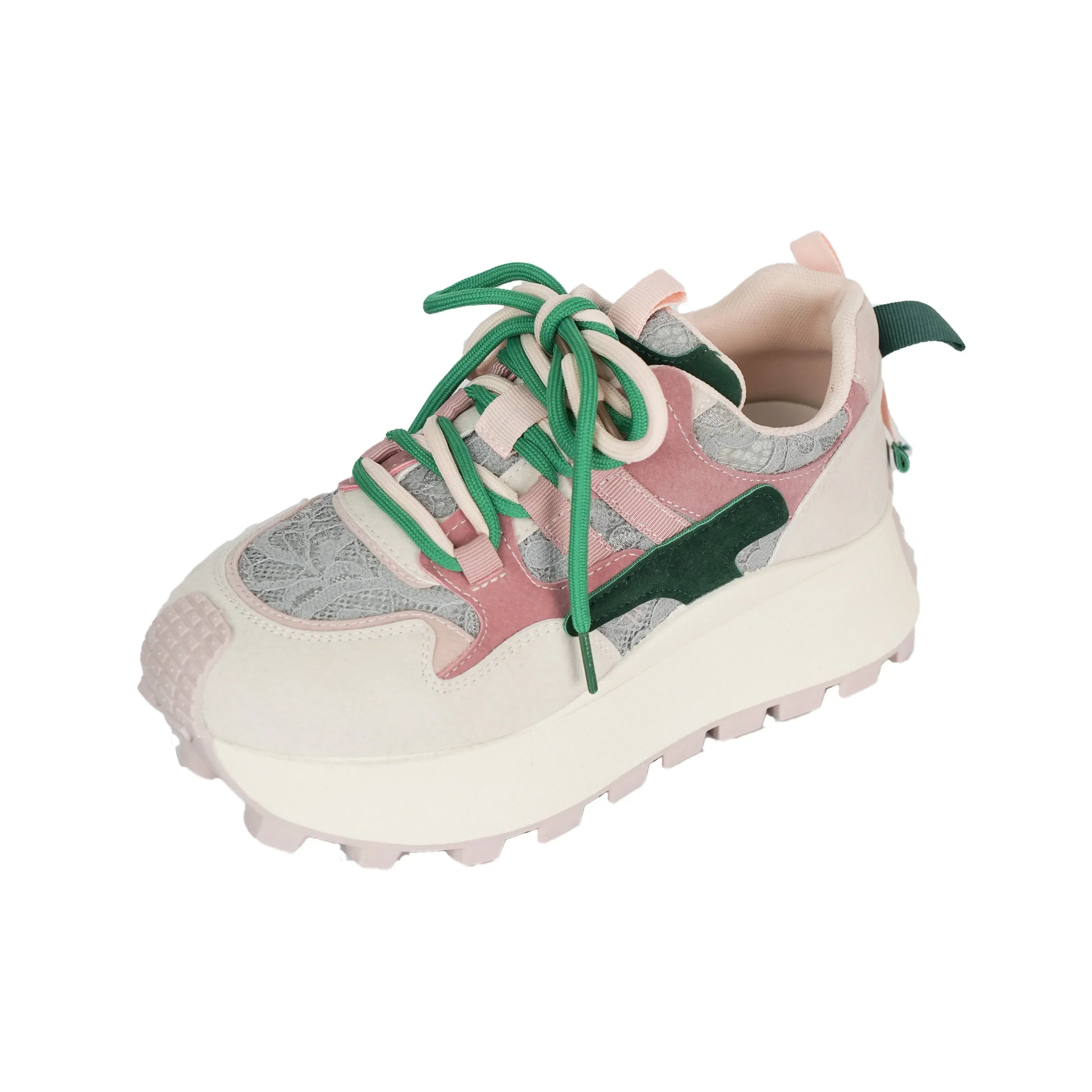Chunky Retro Colorblock Sneakers